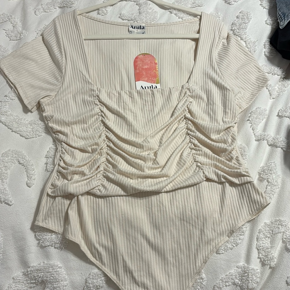 Arula Cream Bodysuit